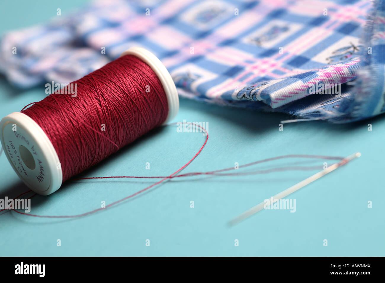 needle and thread Stock Photo Alamy