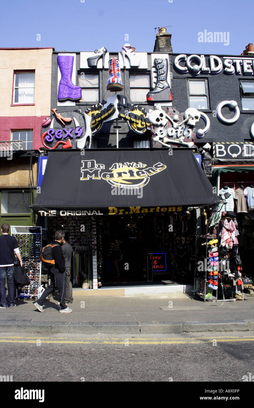 Dr. Martens Boot Shop on Camden High Street Stock Photo - Alamy