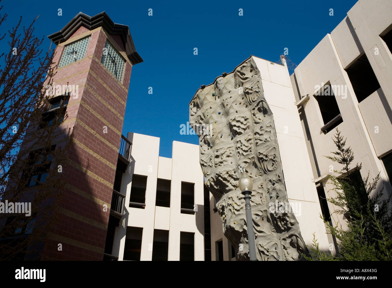 Wall Street Asheville North Carolina Stock Photo Alamy