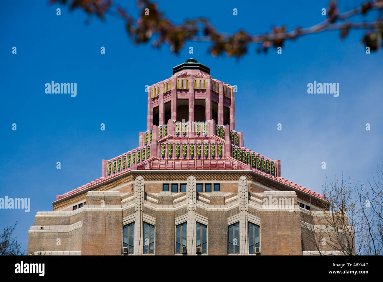 Art Deco dome of city hall Asheville North Carolina Stock Photo Alamy