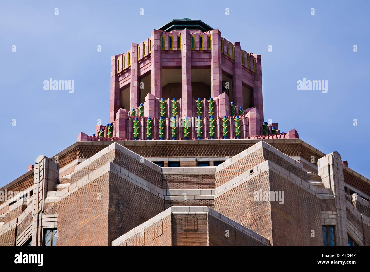 Art Deco dome of city hall Asheville North Carolina Stock Photo Alamy