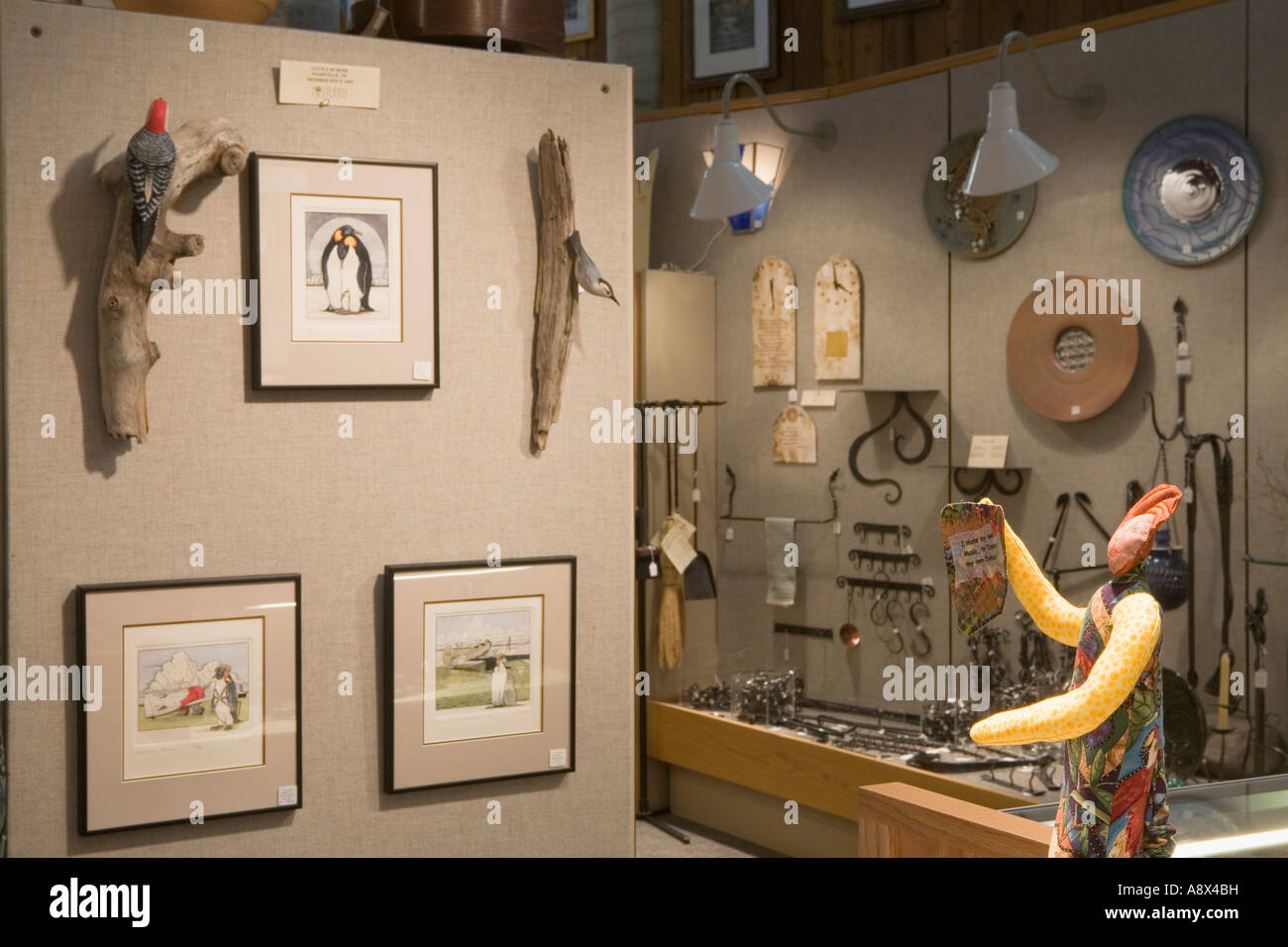 Folk Art Center Blue Ridge Parkway Asheville North Carolina Stock Photo