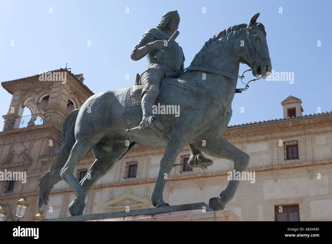 Antequera, Malaga Province, Spain.  Fernando I 1379 - 1416 'He of Antequera' Prince of Castille King of Aragon. Stock Photo