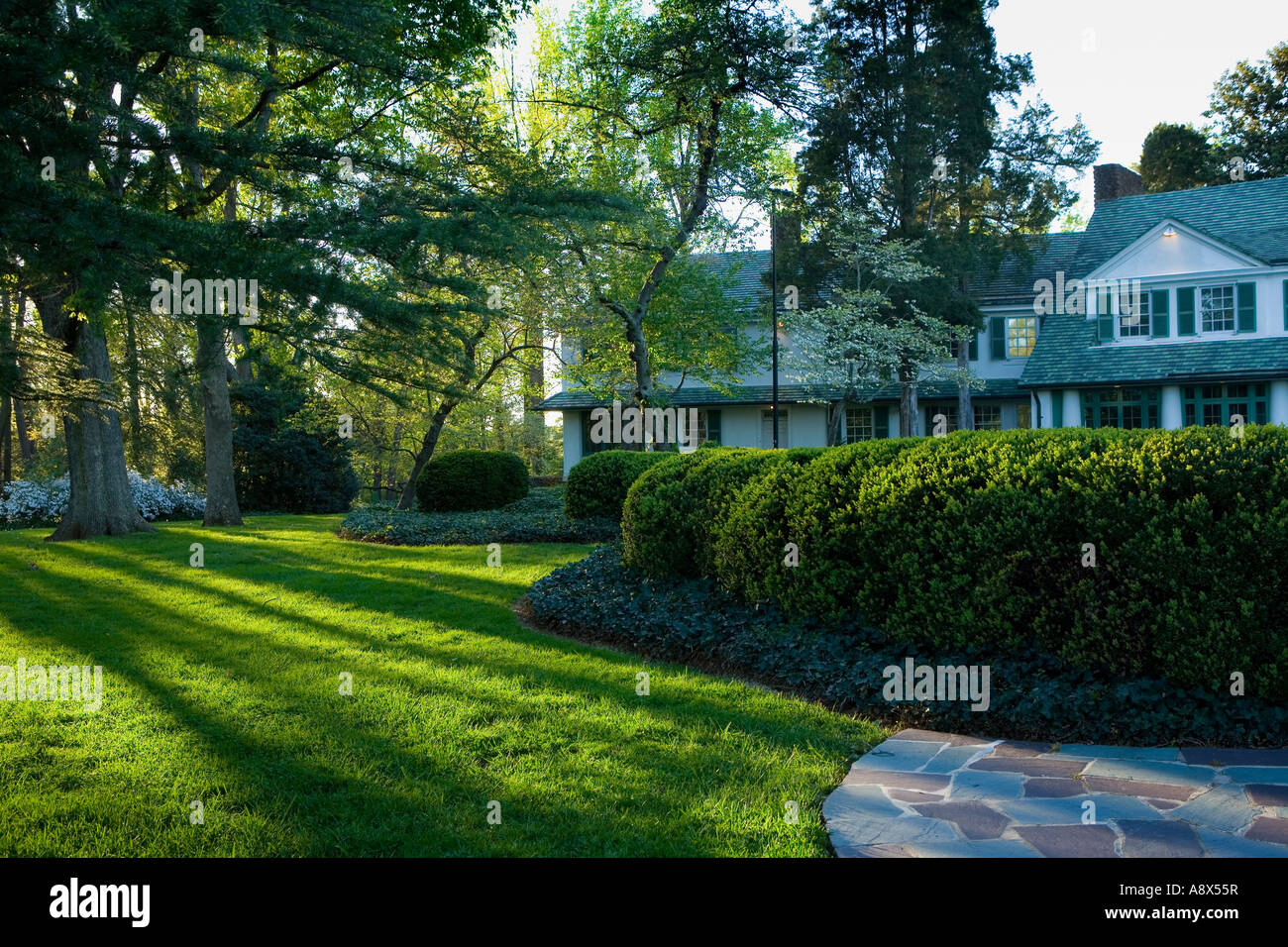 Reynolda House Winston Salem North Carolina Stock Photo