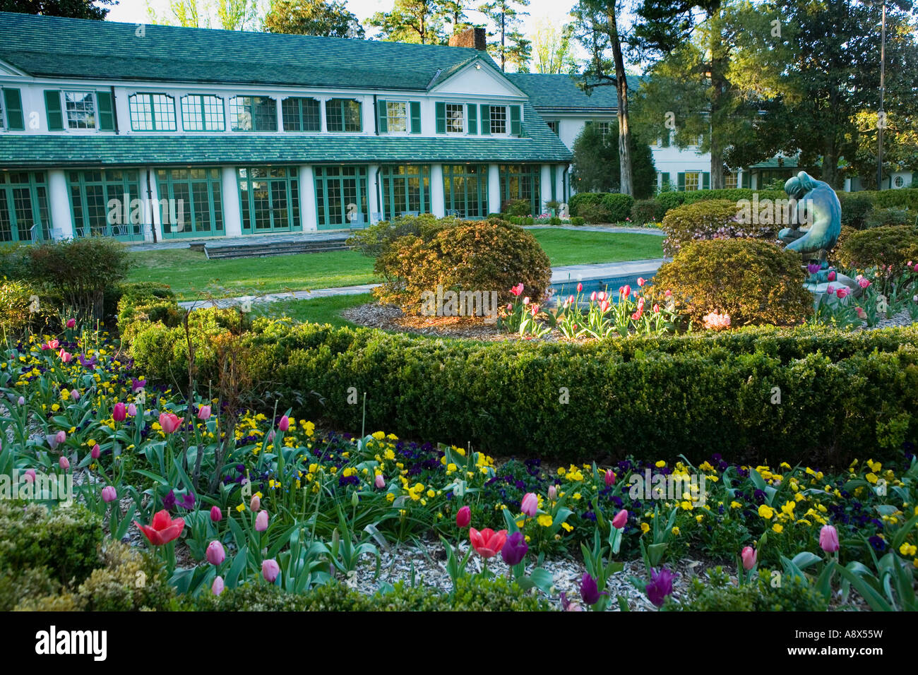 Reynolda House Winston Salem North Carolina Stock Photo