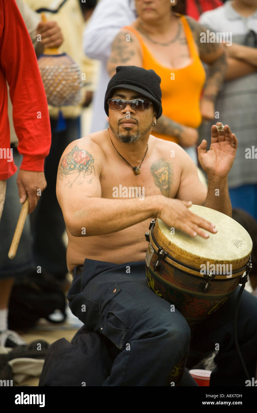 A Drum Circle Venice Beach Los Angeles County California United States