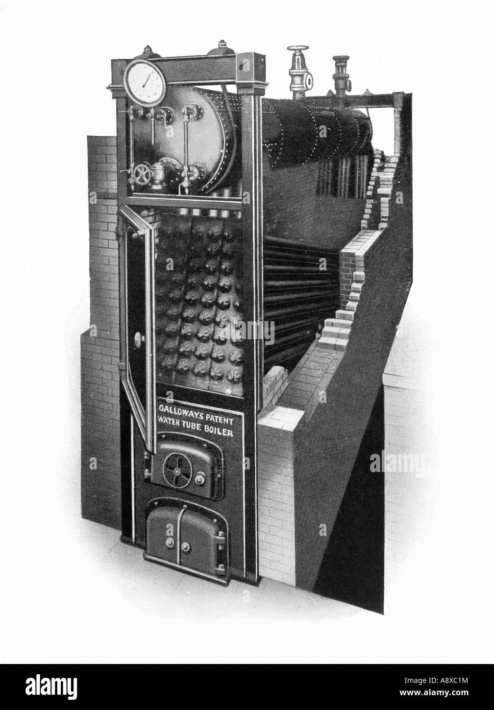 Steam engine diagram hires stock photography and images Alamy