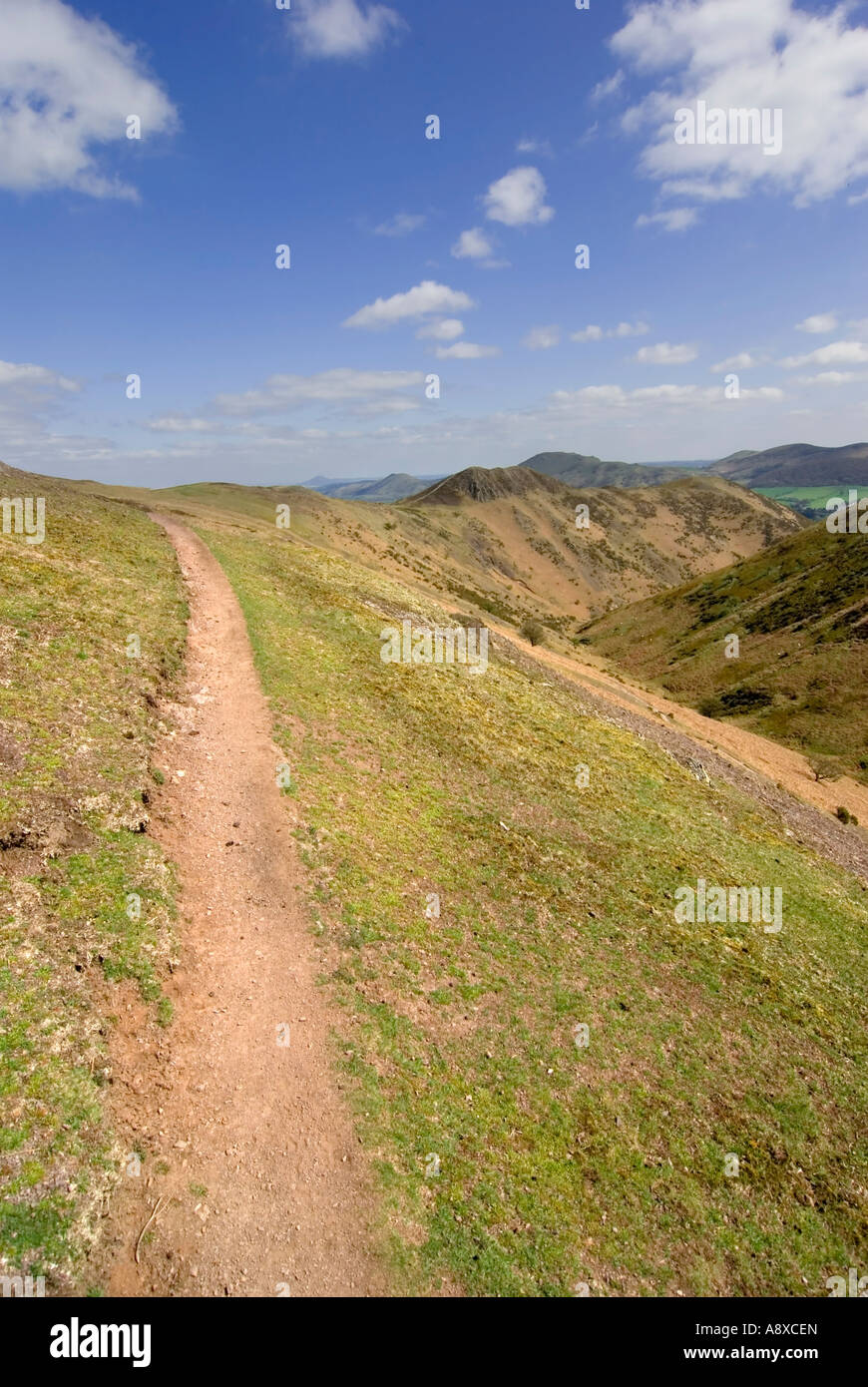 long mynd shropshire england uk Stock Photo Alamy