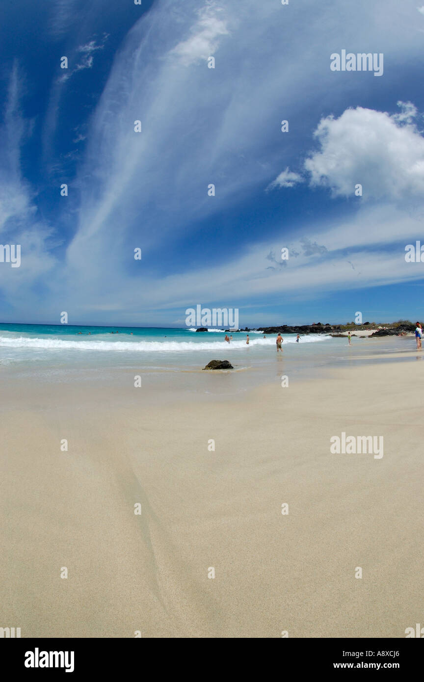 Kua Bay Kekaha Kai State Park Kailua Kona Hawaii Stock Photo Alamy