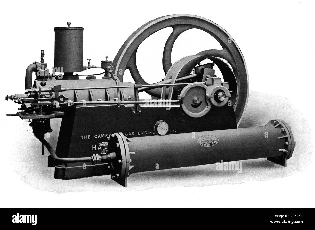 CAMPBELL OIL BURNING ENGINE Stock Photo Alamy