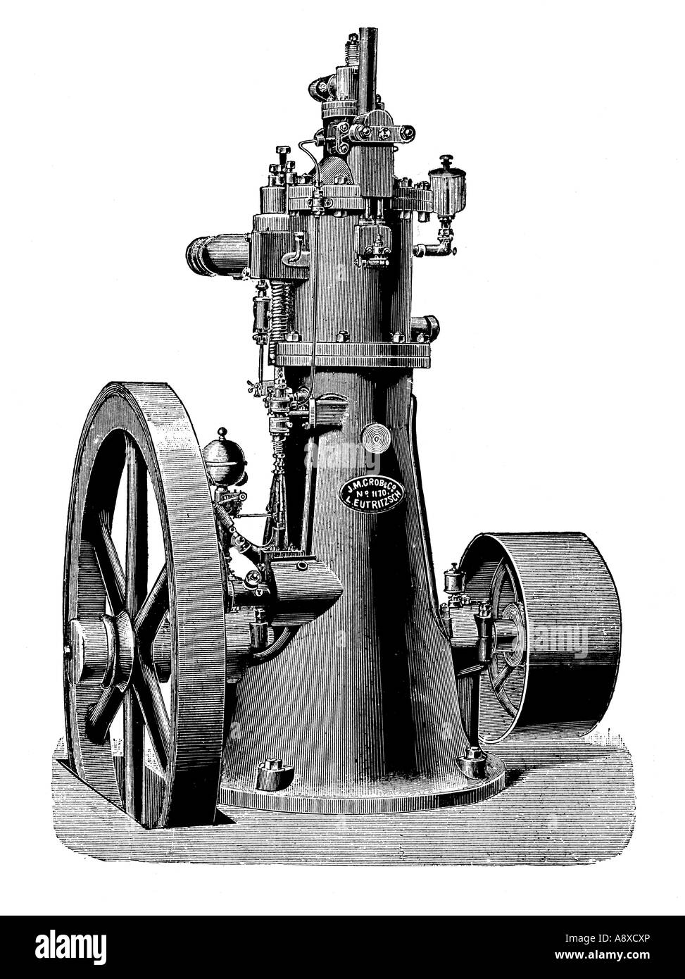 Old engine burning oil Black and White Stock Photos & Images Alamy