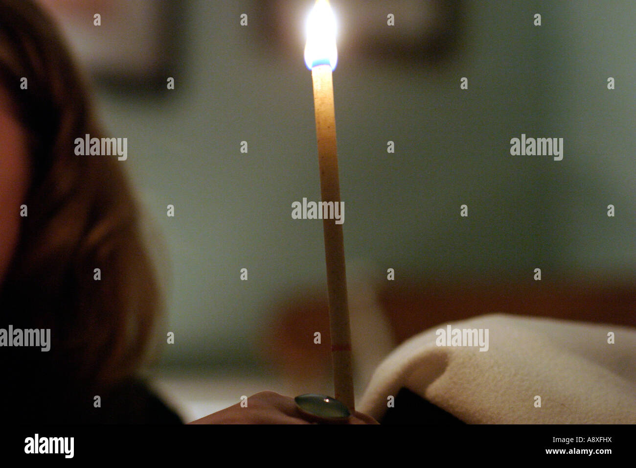 Hopi ear candle, used to treat 'Glue ear' Stock Photo Alamy