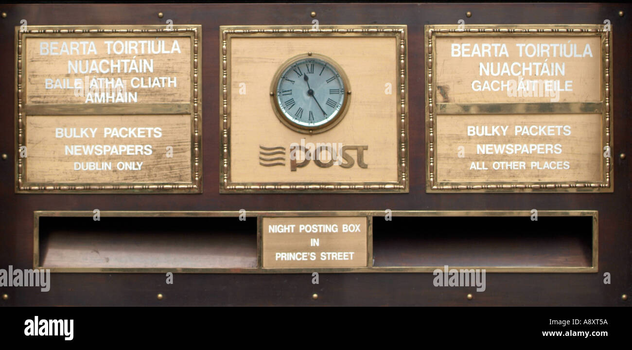 is there a post office in dublin airport