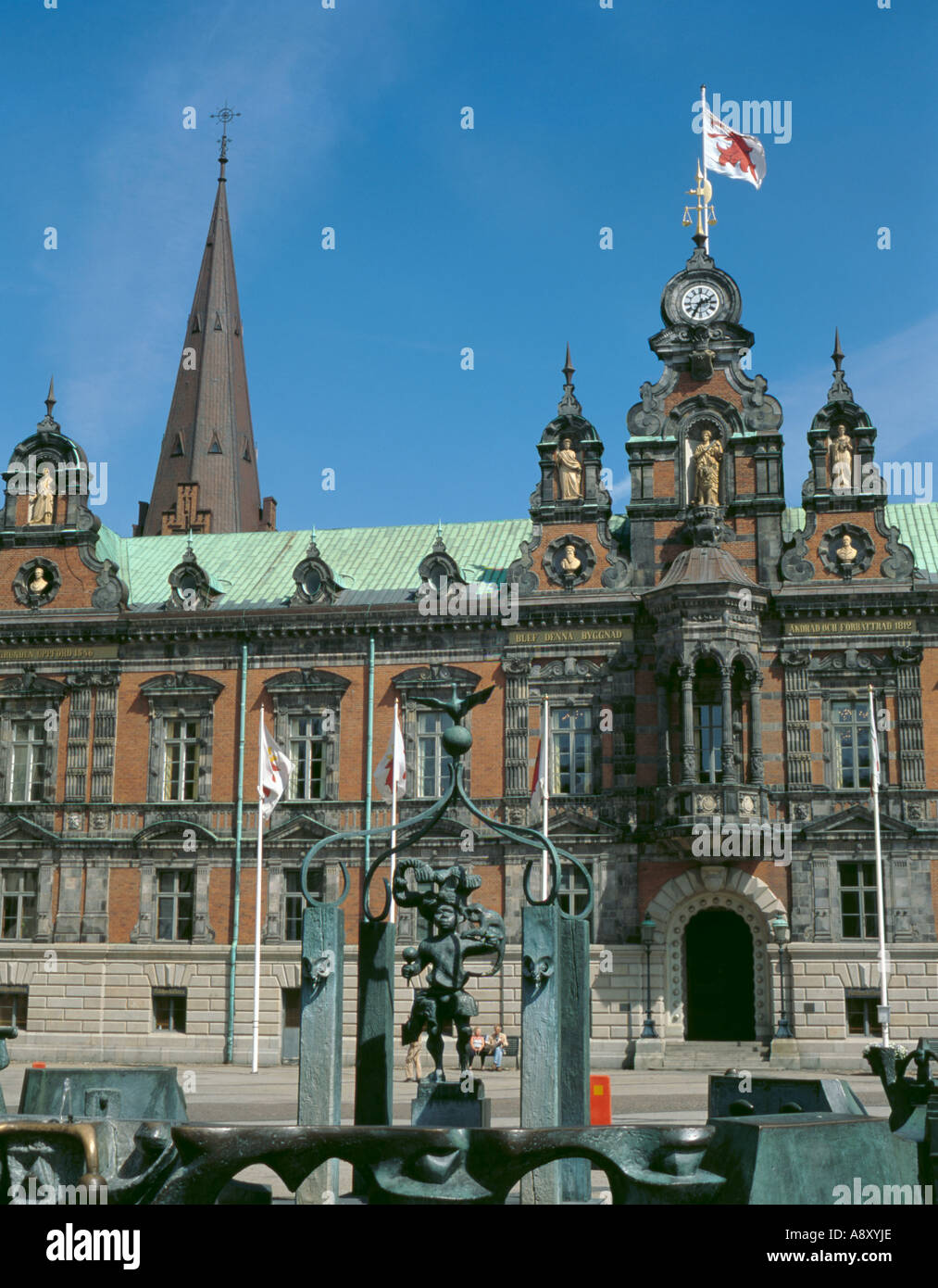 Rådhus, Stortorget (Big Market), Malmö, Skåne, Sweden Stock Photo - Alamy
