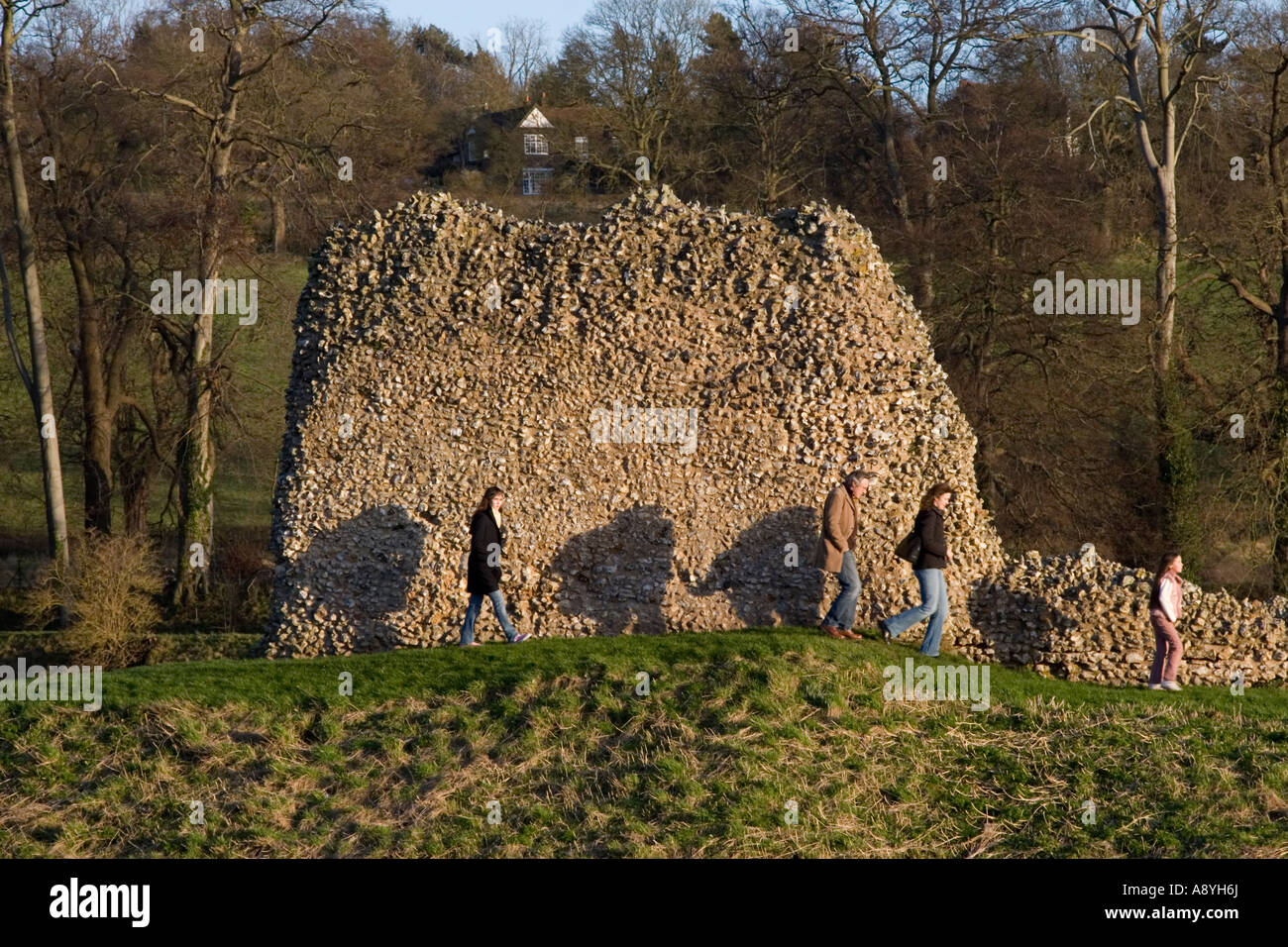 Berkhamsted Castle Hertfordshire Stock Photo Alamy