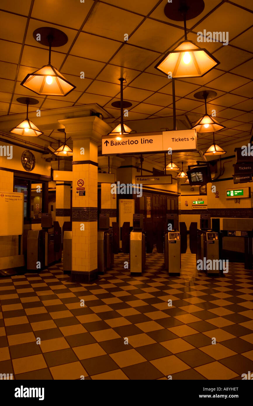 Edgware Road Underground Station London Stock Photo Alamy