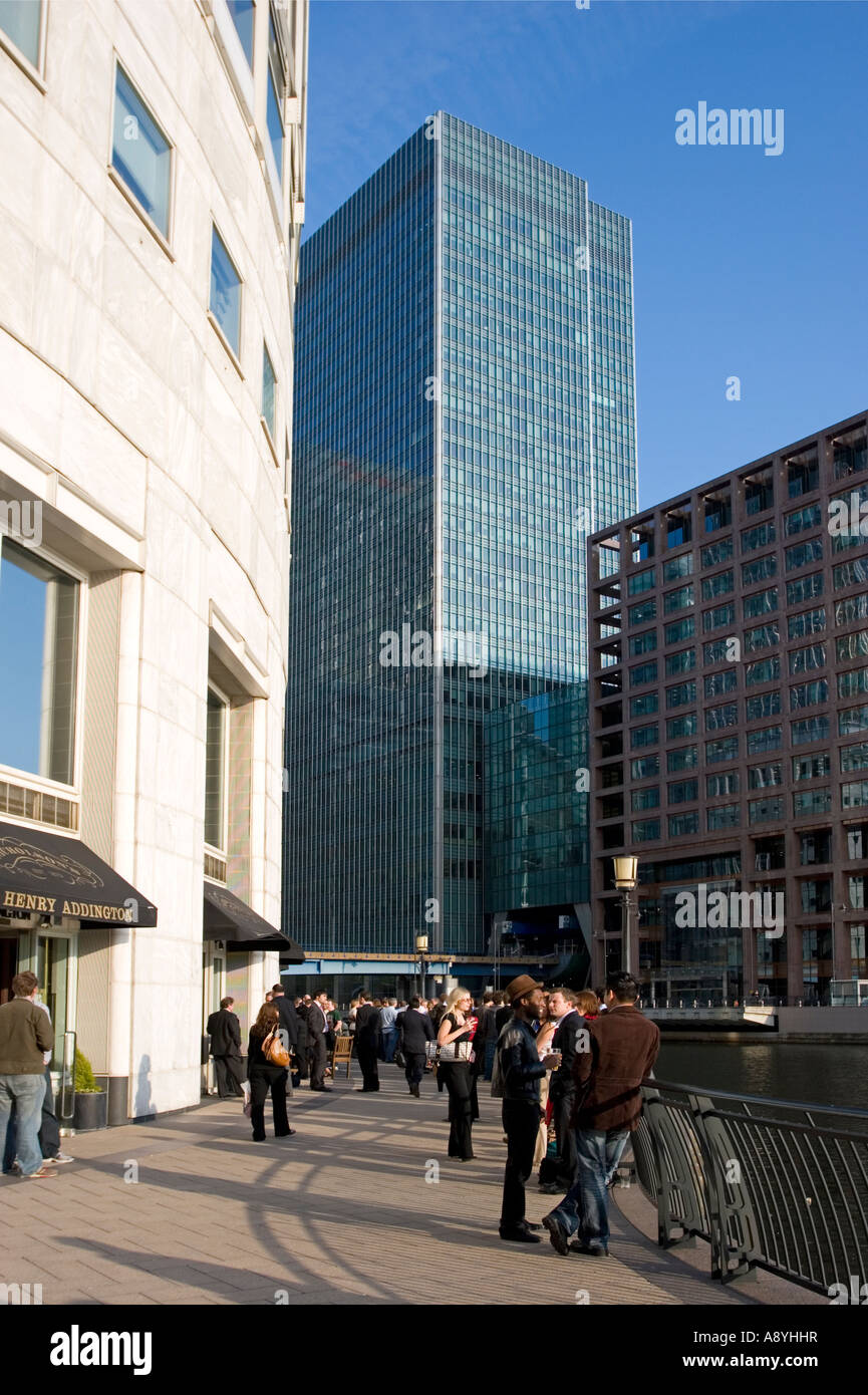Canary Wharf - Docklands - London Stock Photo - Alamy