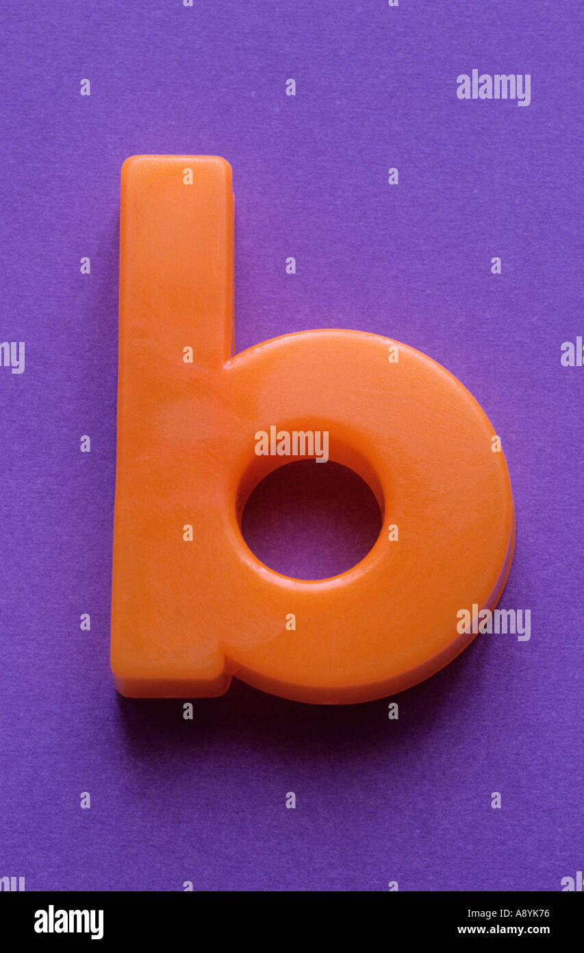 lowercase letter b Stock Photo - Alamy