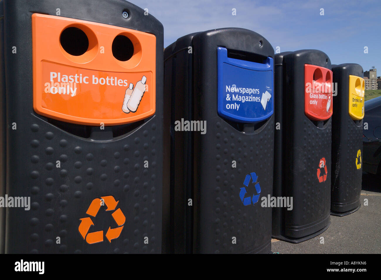 Renewable items refuse collection hires stock photography and images