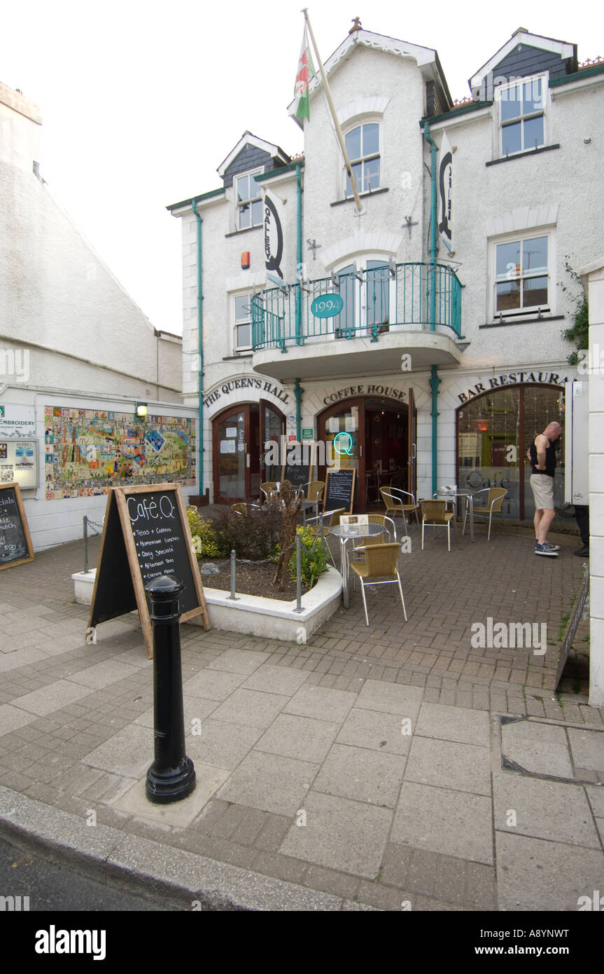 The Queens Hall cafe bar eatery venue Narberth village pembrokeshire
