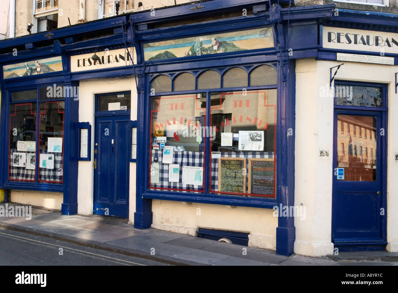 The Walrus and The Carpenter Restaurant on Barton Street in Bath ...