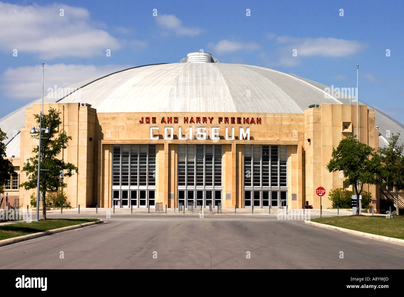 Freeman Coliseum San Antonio Stock Photo - Alamy