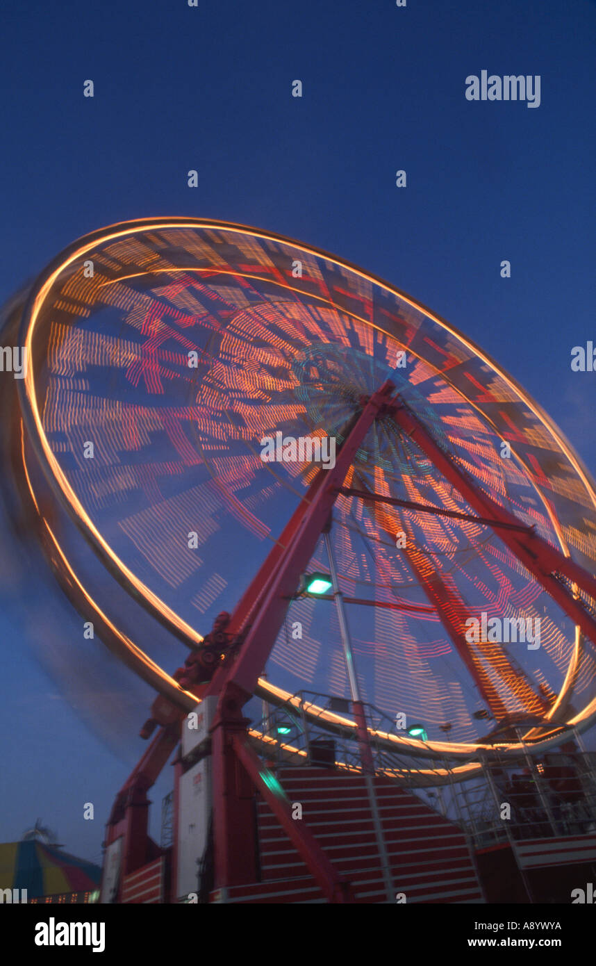 Ferris wheel at Ohio State Fair Stock Photo