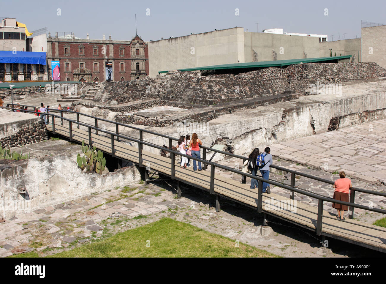 Ruins Of The Templo Mayor An Aztec Temple Unearthed In The 1970s Mexico