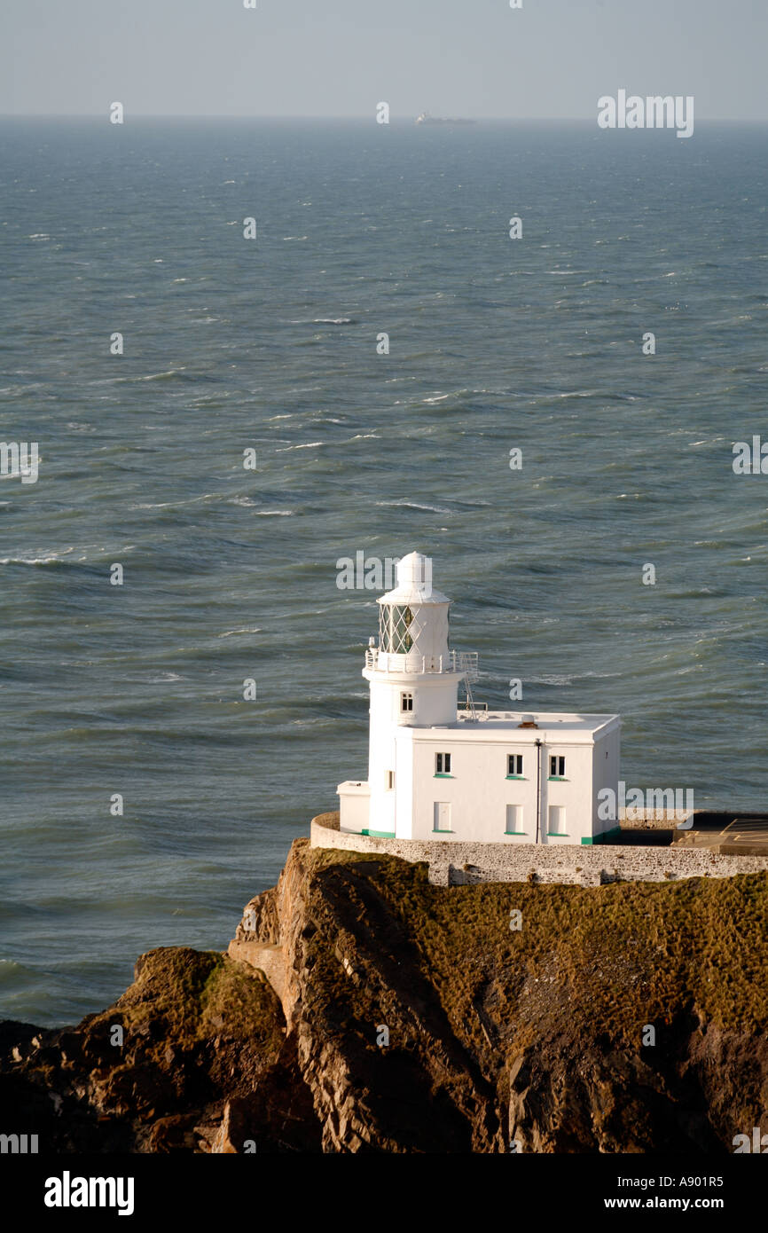 Trinity House Lighthouse Hartland Point, Devon, England Stock Photo Alamy