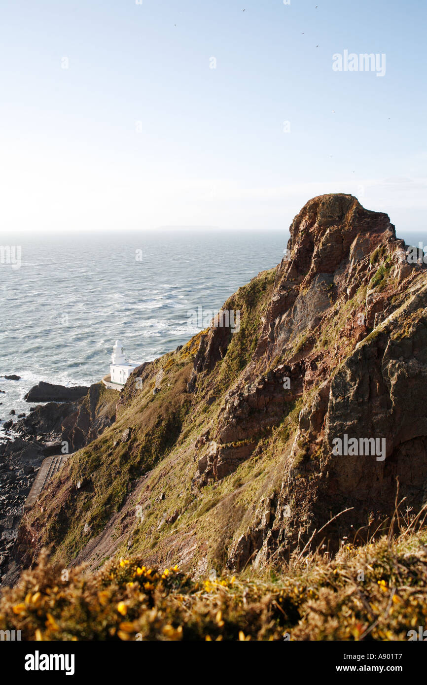Trinity House Lighthouse Hartland Point, Devon, England Stock Photo Alamy