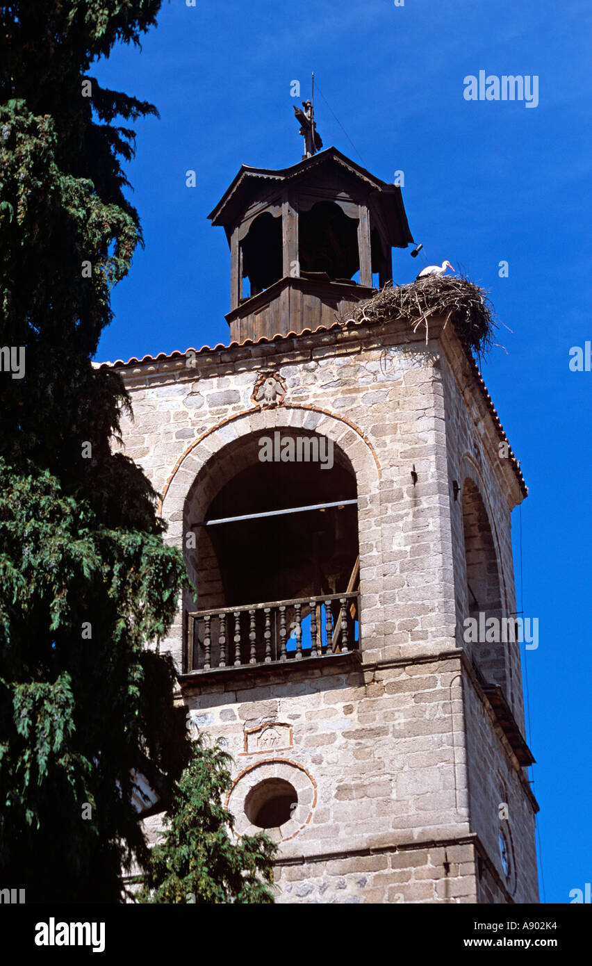 Holy Trinity Church, Sveta Troitsa Church, clock and bell tower, Bansko ...