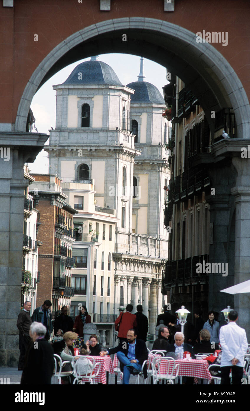 Plaza mayor cafe hi-res stock photography and images - Alamy