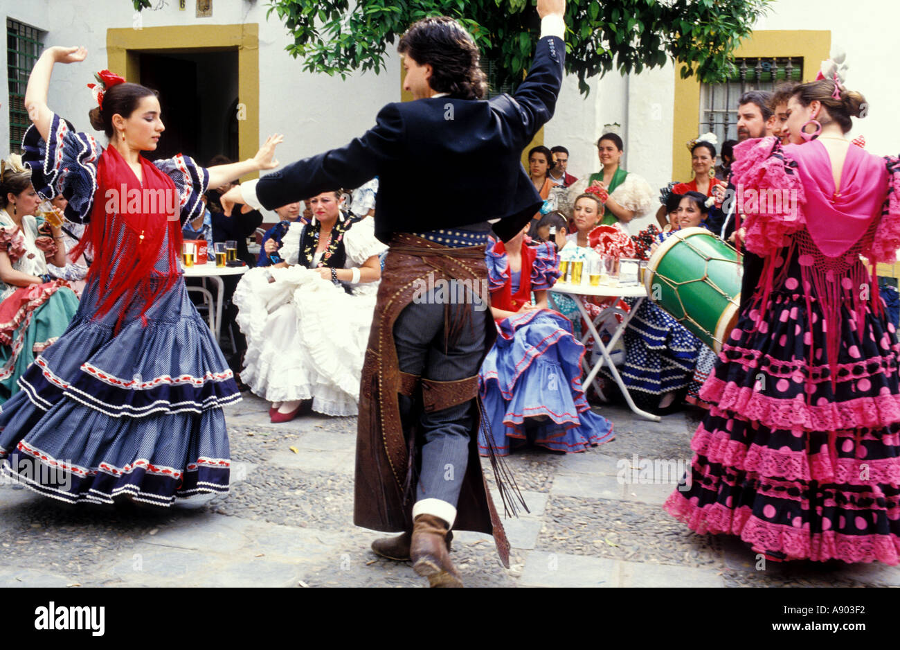 Sevillana dance hi-res stock photography and images - Alamy