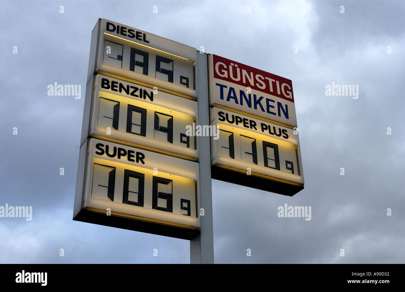 Gasoline prices germany hires stock photography and images Alamy