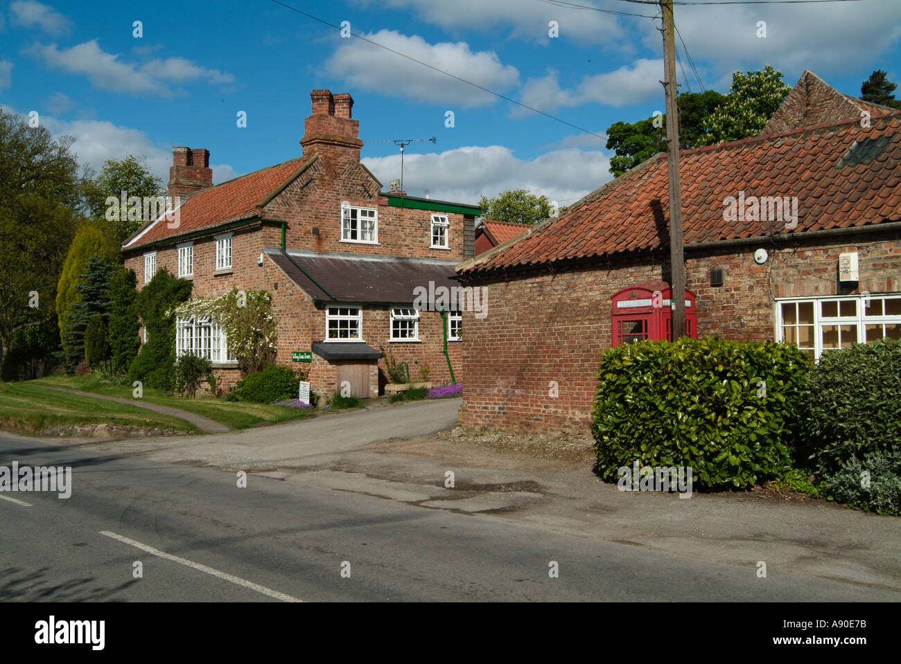 sand hutton sand hutton village north yorkshire england farm cottage