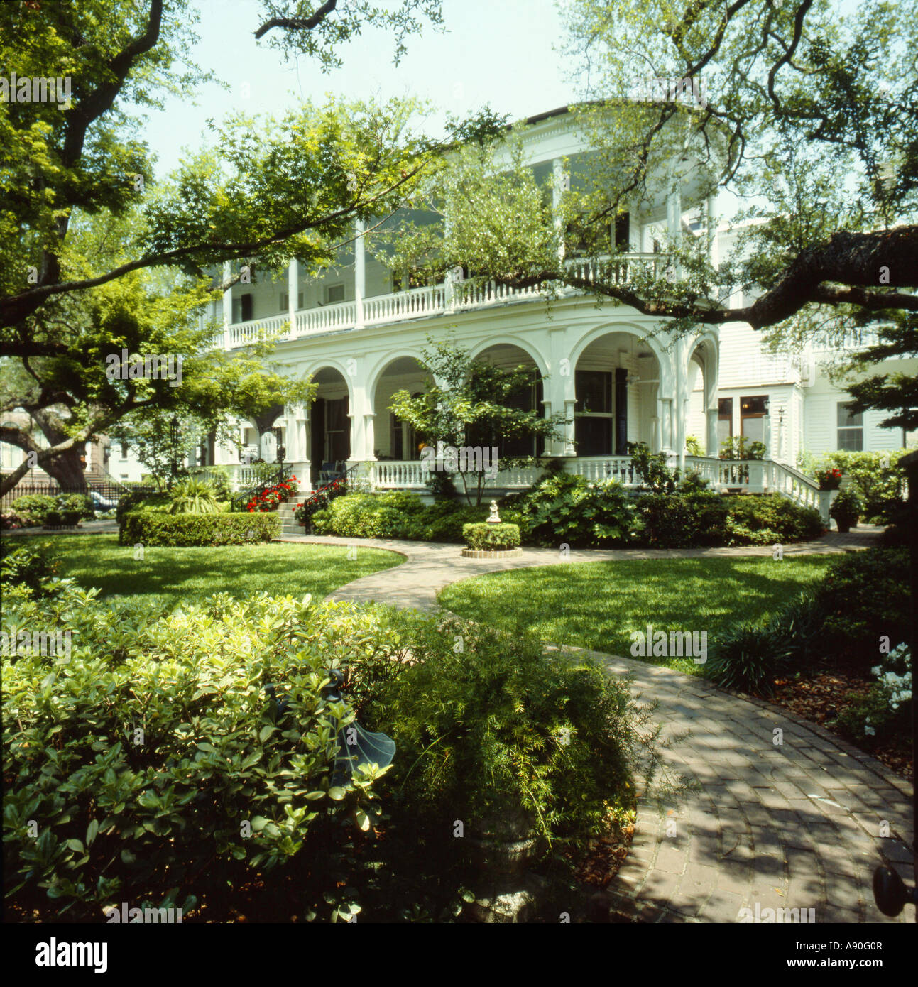 19th Century house in Charleston South Carolina USA Stock Photo