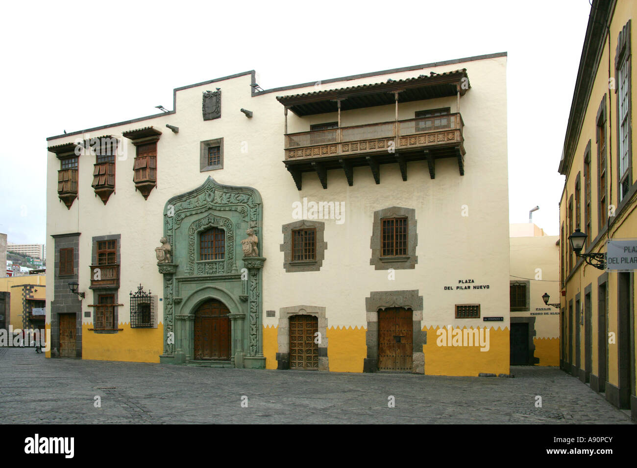 Casa Colon, Las Palmas, Gran Canaria Stock Photo