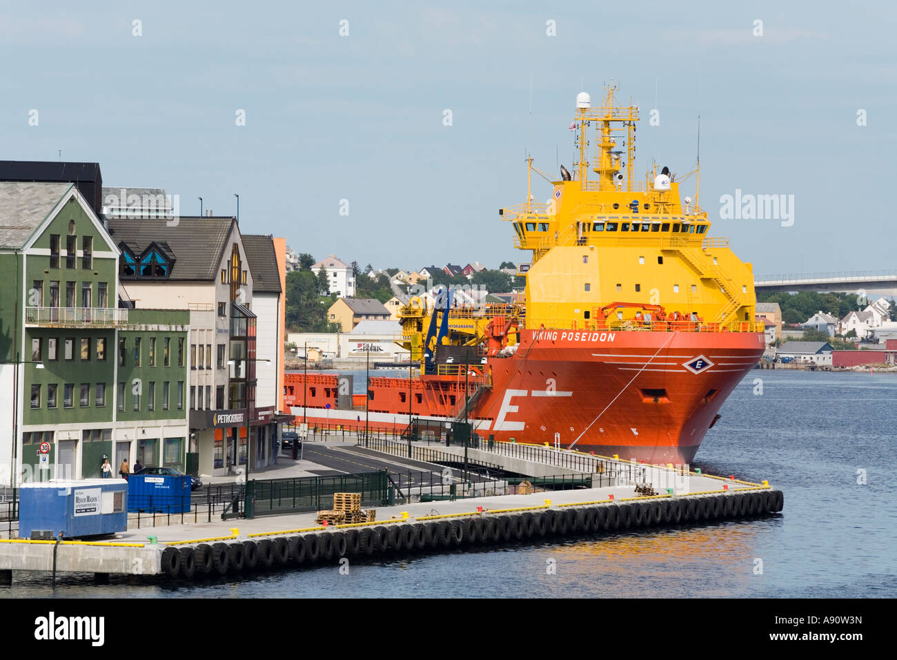 Subsea support vessel Viking Poseidon at Kristiansund Norway Stock Photo -  Alamy
