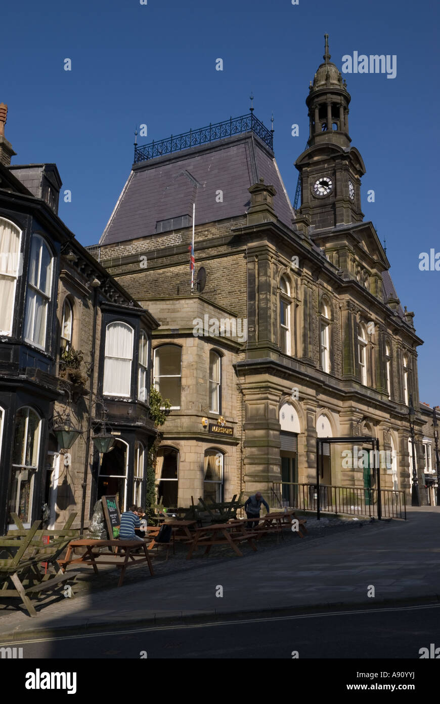 Town Hall, Buxton Stock Photo Alamy