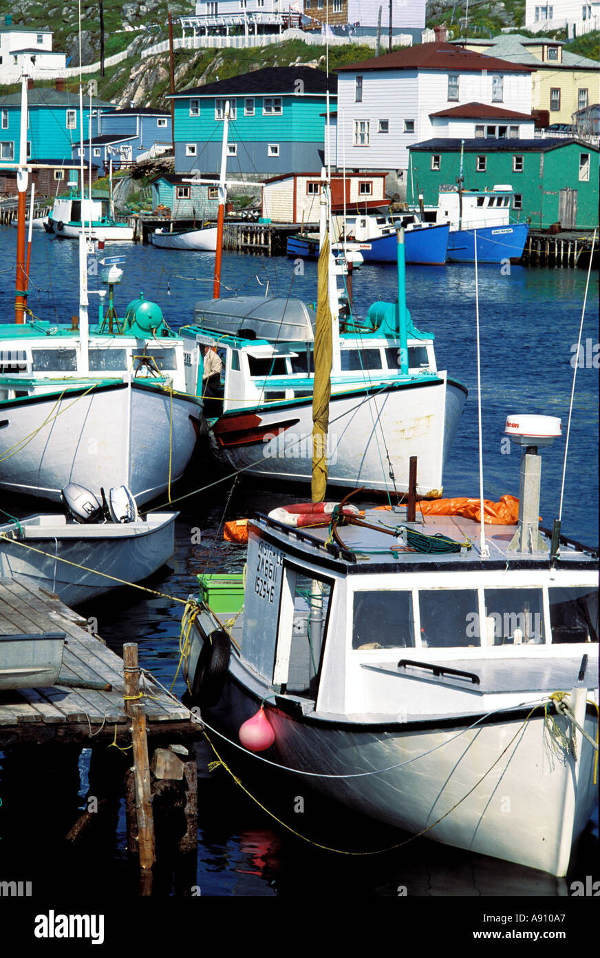 Rose Blanche Newfoundland west coast Stock Photo Alamy
