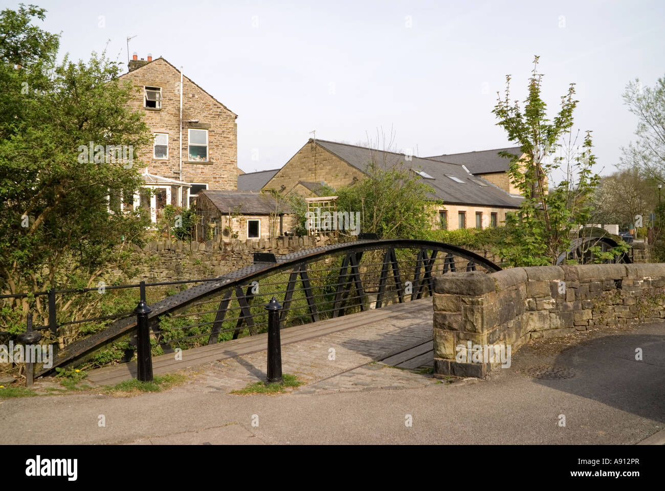 Whaley Bridge in Derbyshire Stock Photo Alamy