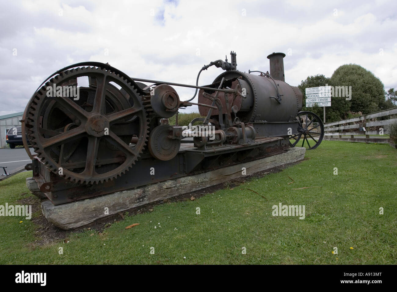 Model Steam Tank Engine Logging Stock Photo 33376975