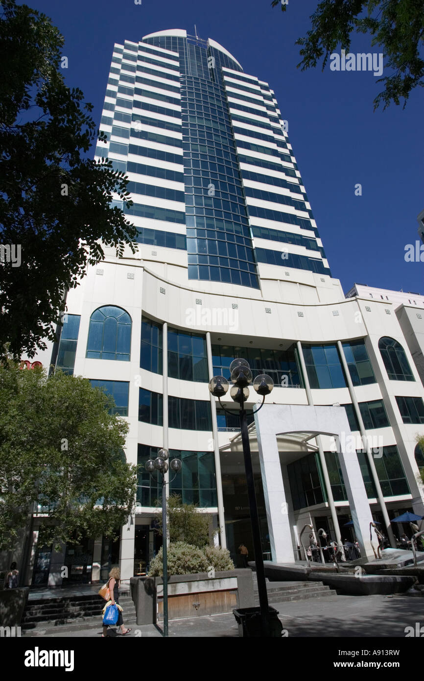 Vodafone building Lampton Quay commercial building city centre