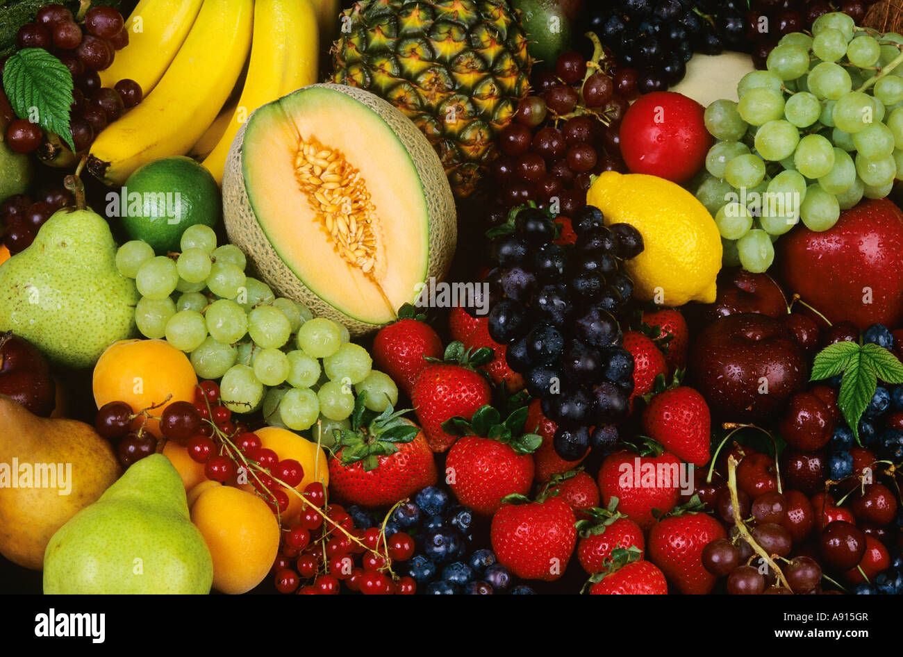 Cherry mixed fruit hi-res stock photography and images - Alamy