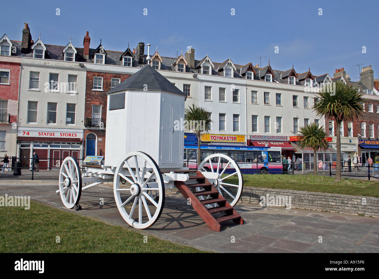 Victorian Bathing Hut at Weymouth, Dorset, UK. Europe Stock Photo Alamy