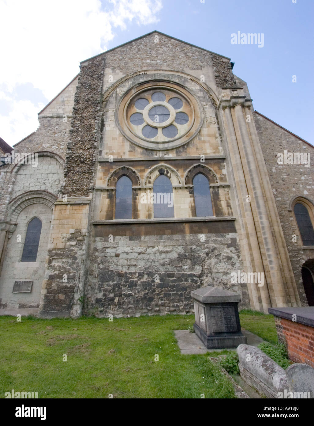 Waltham Abbey,  The Abbey Church of Waltham Holy Cross Essex Stock Photo