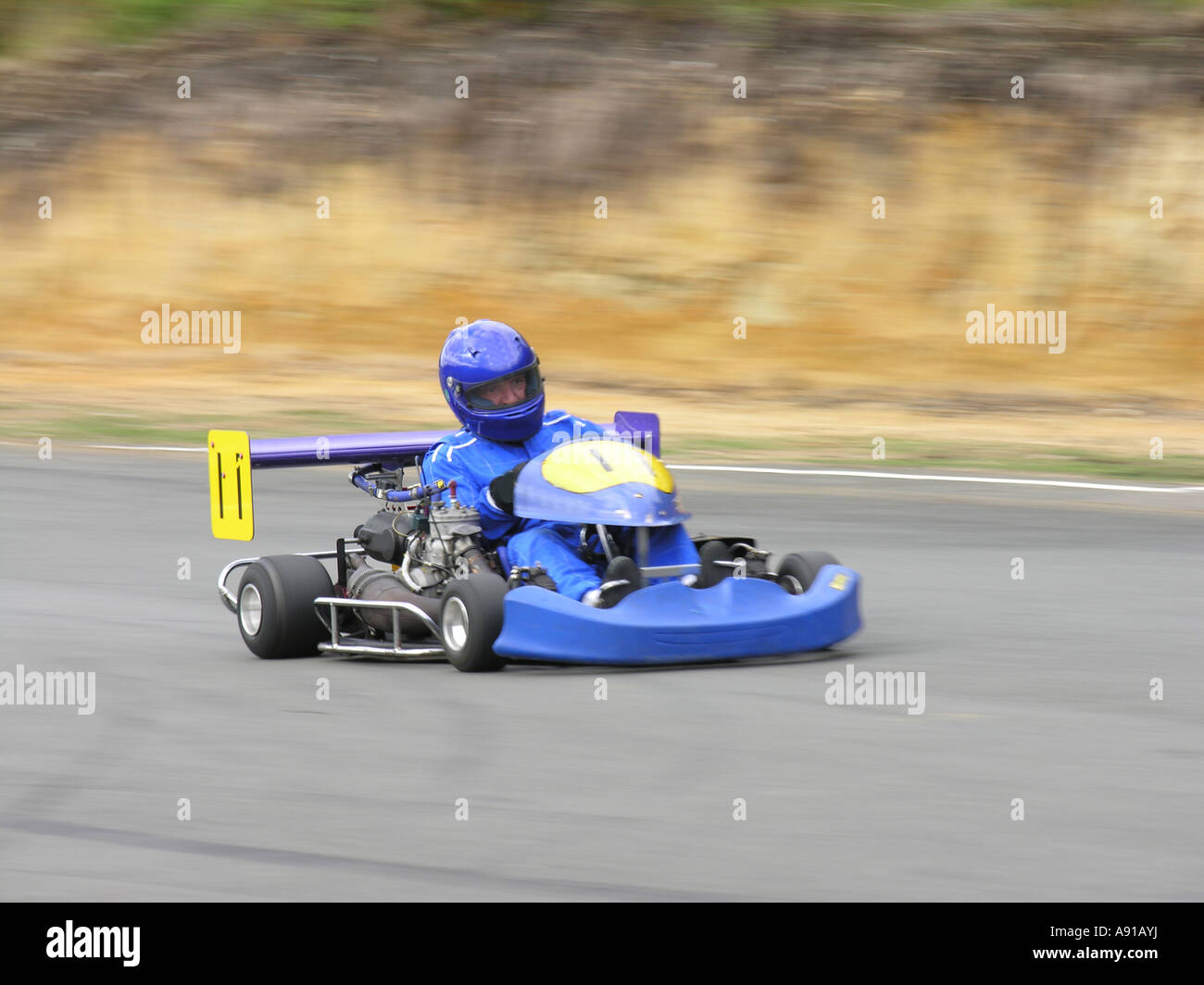 A racing gearbox go kart Stock Photo Alamy