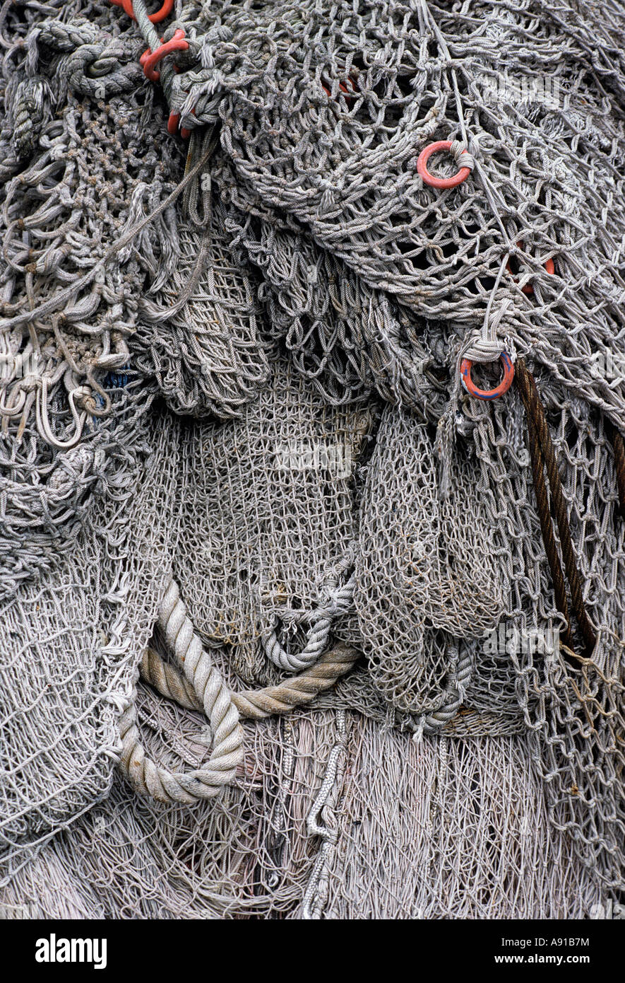Old fishing nets hi-res stock photography and images - Alamy