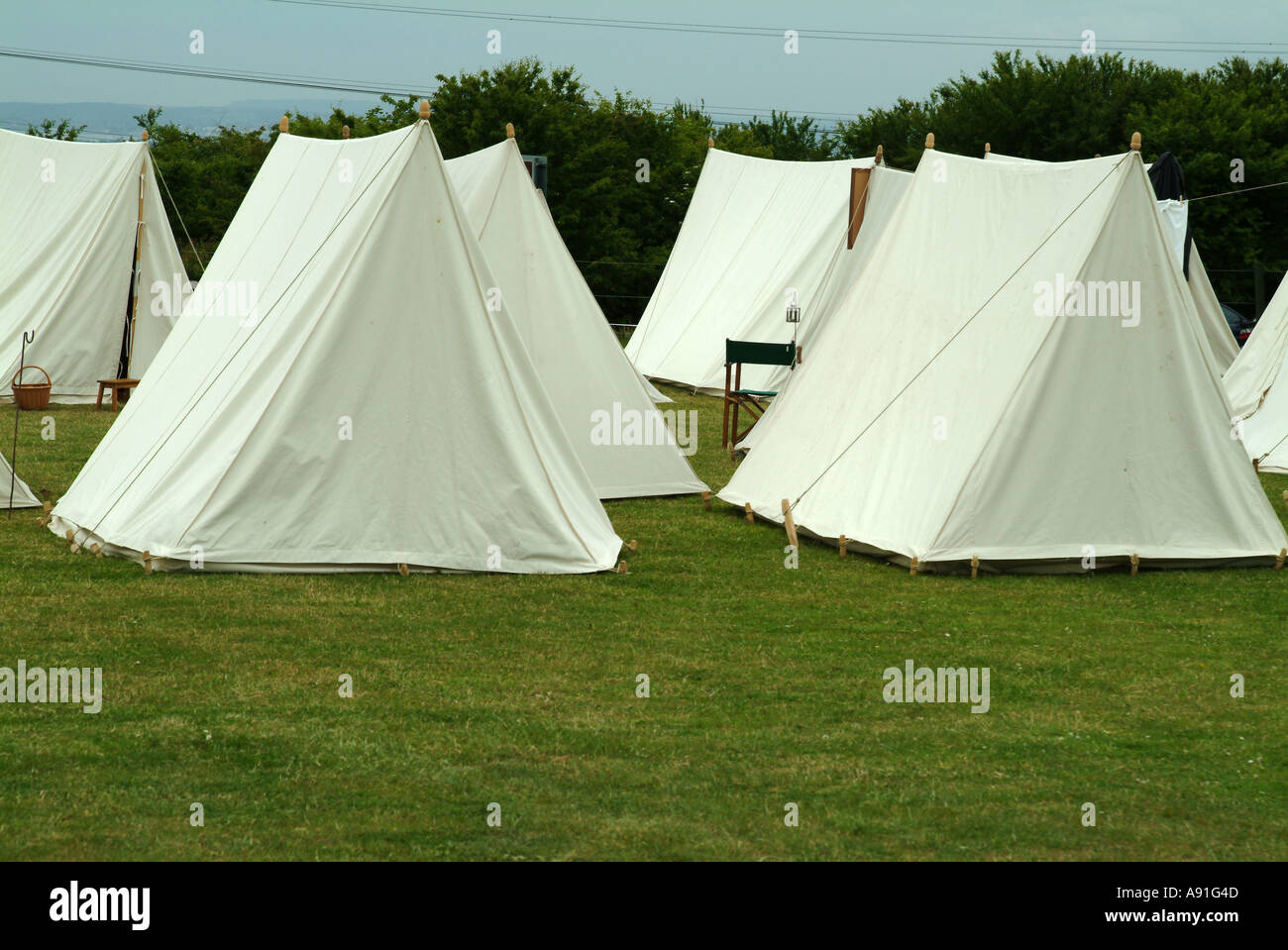 Old Fashioned tent Stock Photo - Alamy