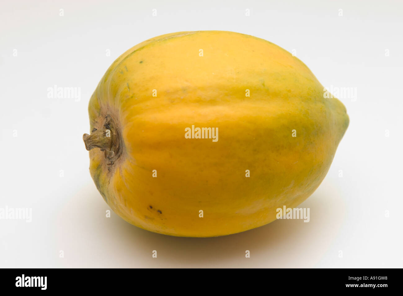 small papaya isolated Stock Photo Alamy